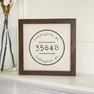 29860 North Augusta SC Postmark Stamp Framed Sign