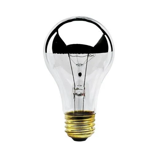 60 Watt Silver Bowl A-19 Bulb