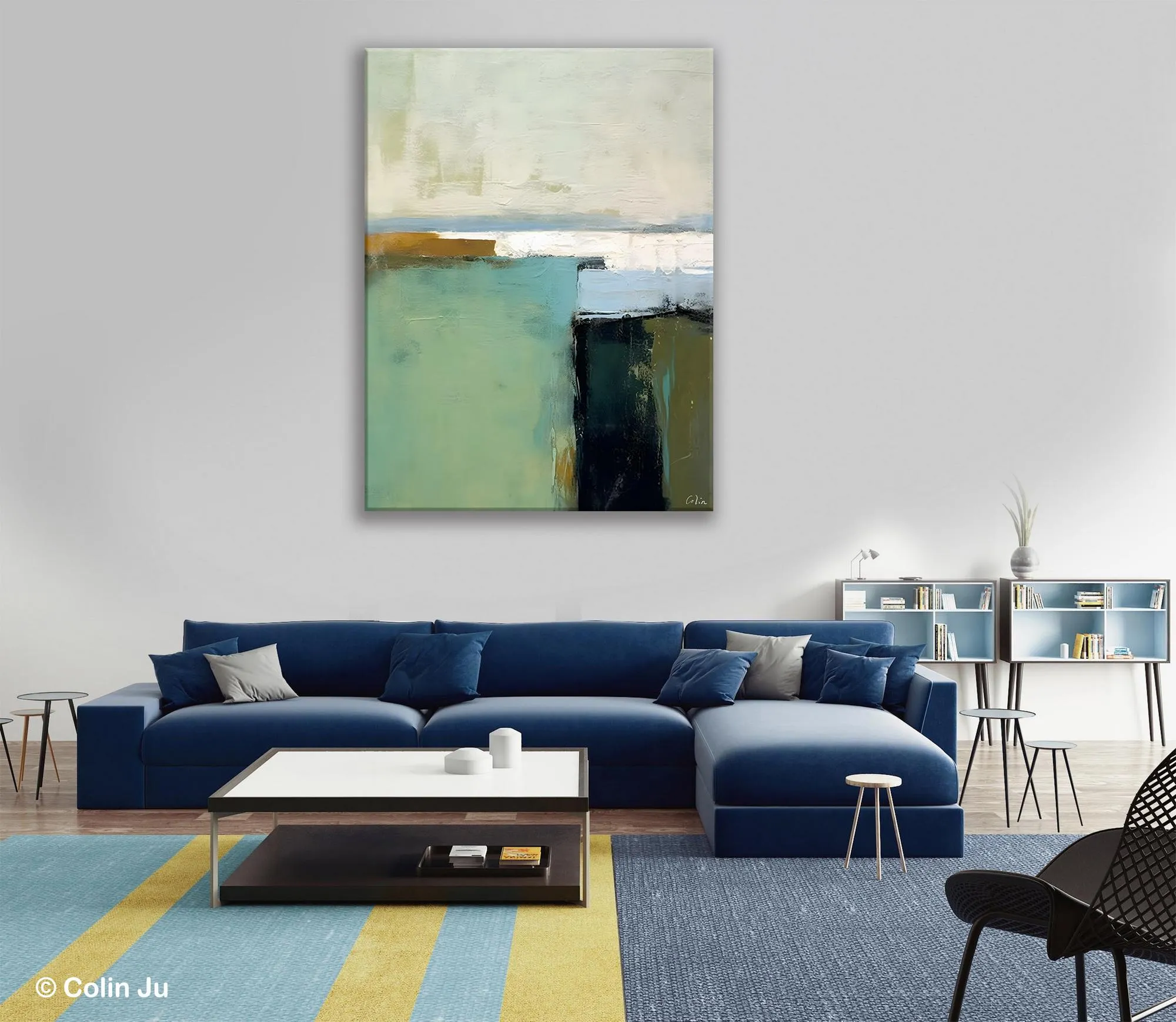 Abstract Canvas Art for Bedroom, Extra Large Abstract Paintings for Dining Room, Original Modern Acrylic Art, Modern Canvas Paintings