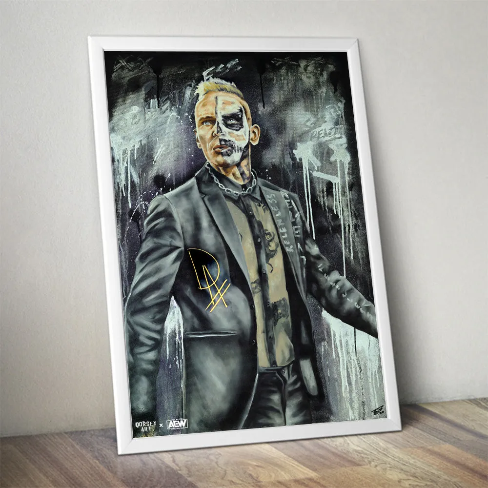 AEW x Dorsey 36"x24" Signed Poster : Darby Allin * Hand Signed *