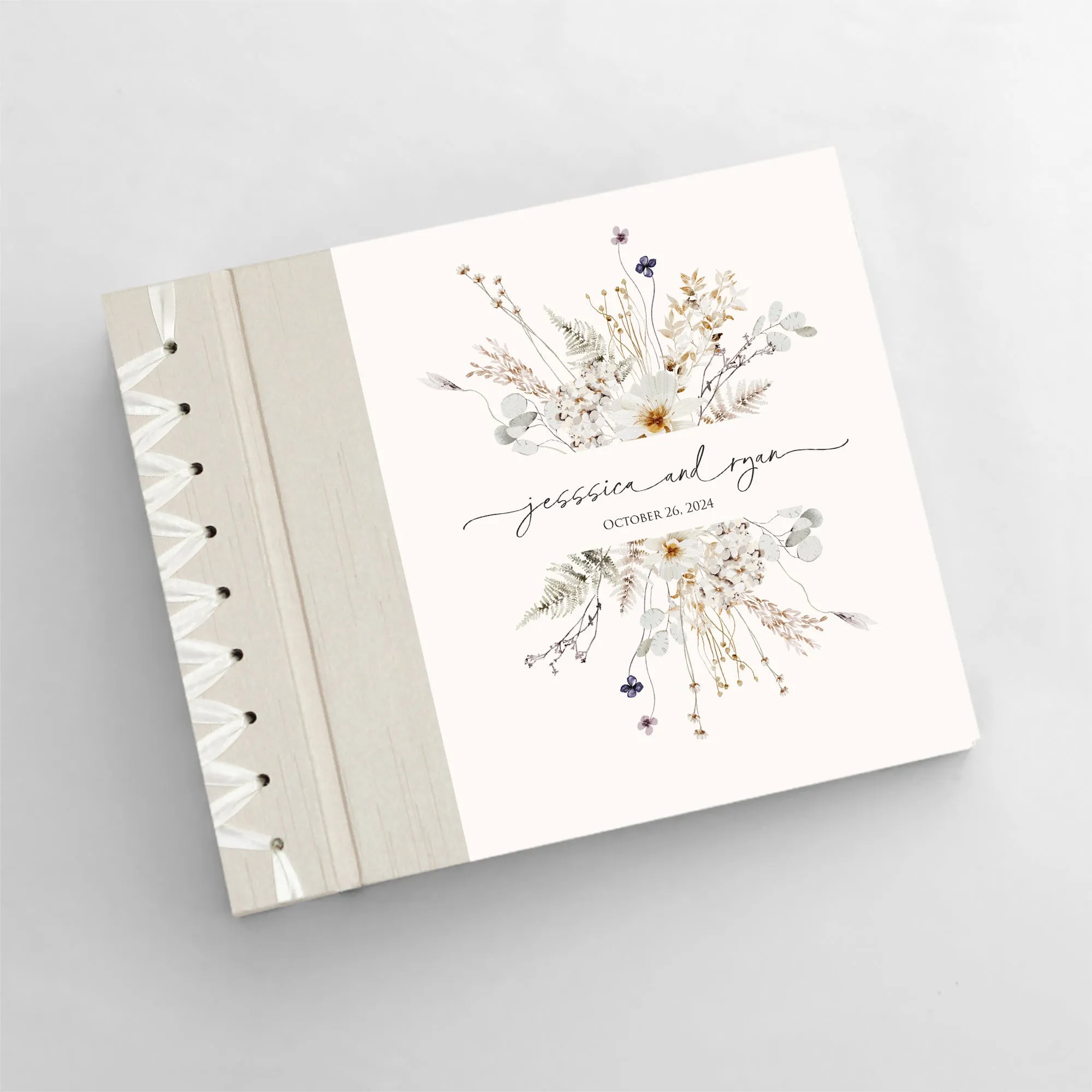 Anniversary Journal | Printed Cover: Ivory Bouquet | Available Personalized