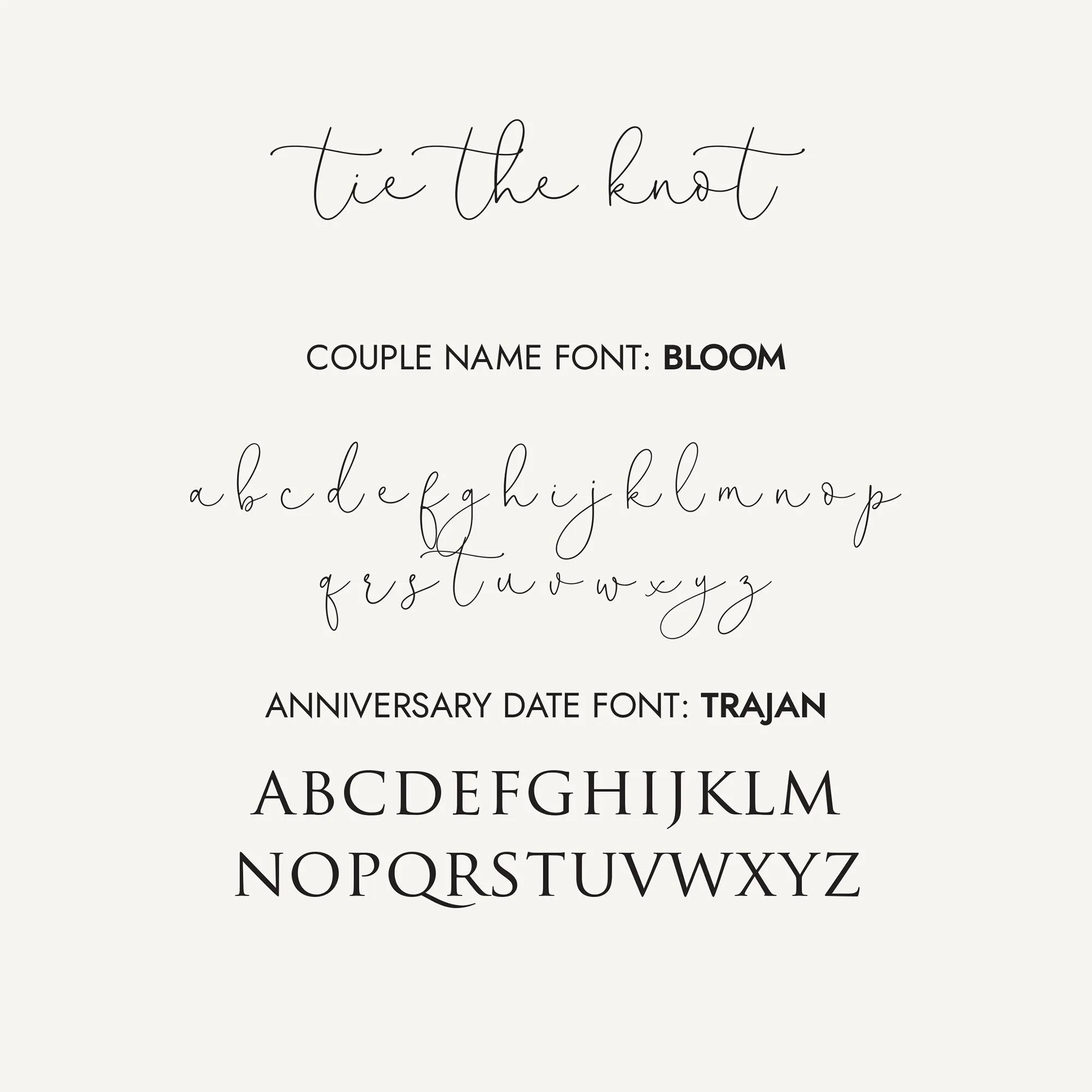 Anniversary Journal | Printed Cover: Tie The Knot | Available Personalized