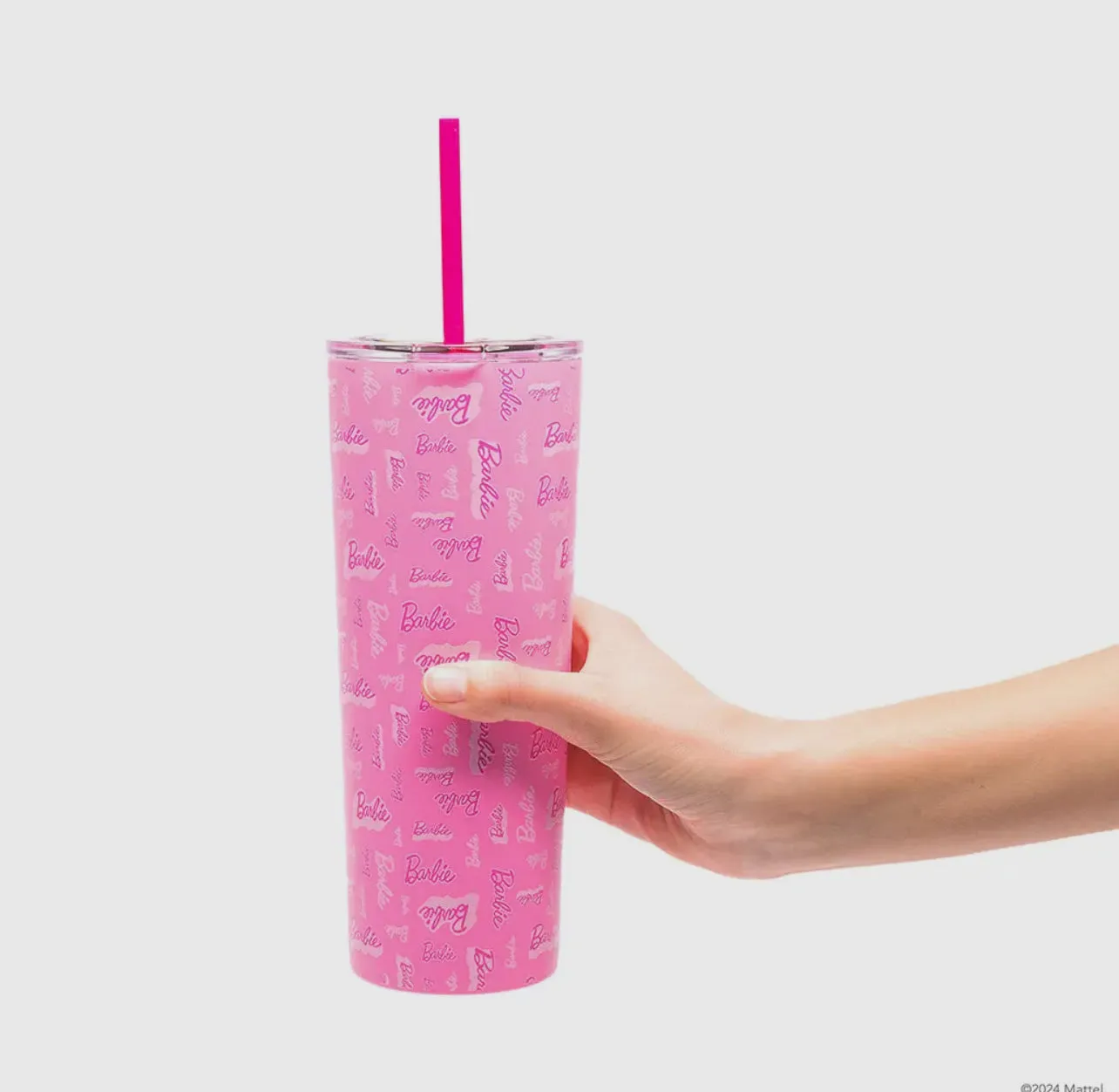 barbie {logo} tumbler