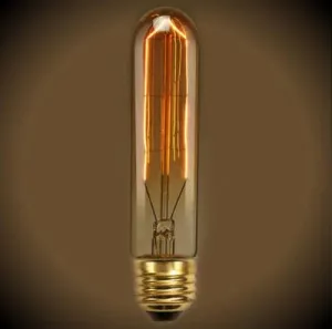 Beacon Tube Nostalgic Light Bulb - 20 Watt - 5.5 in Length - Clear