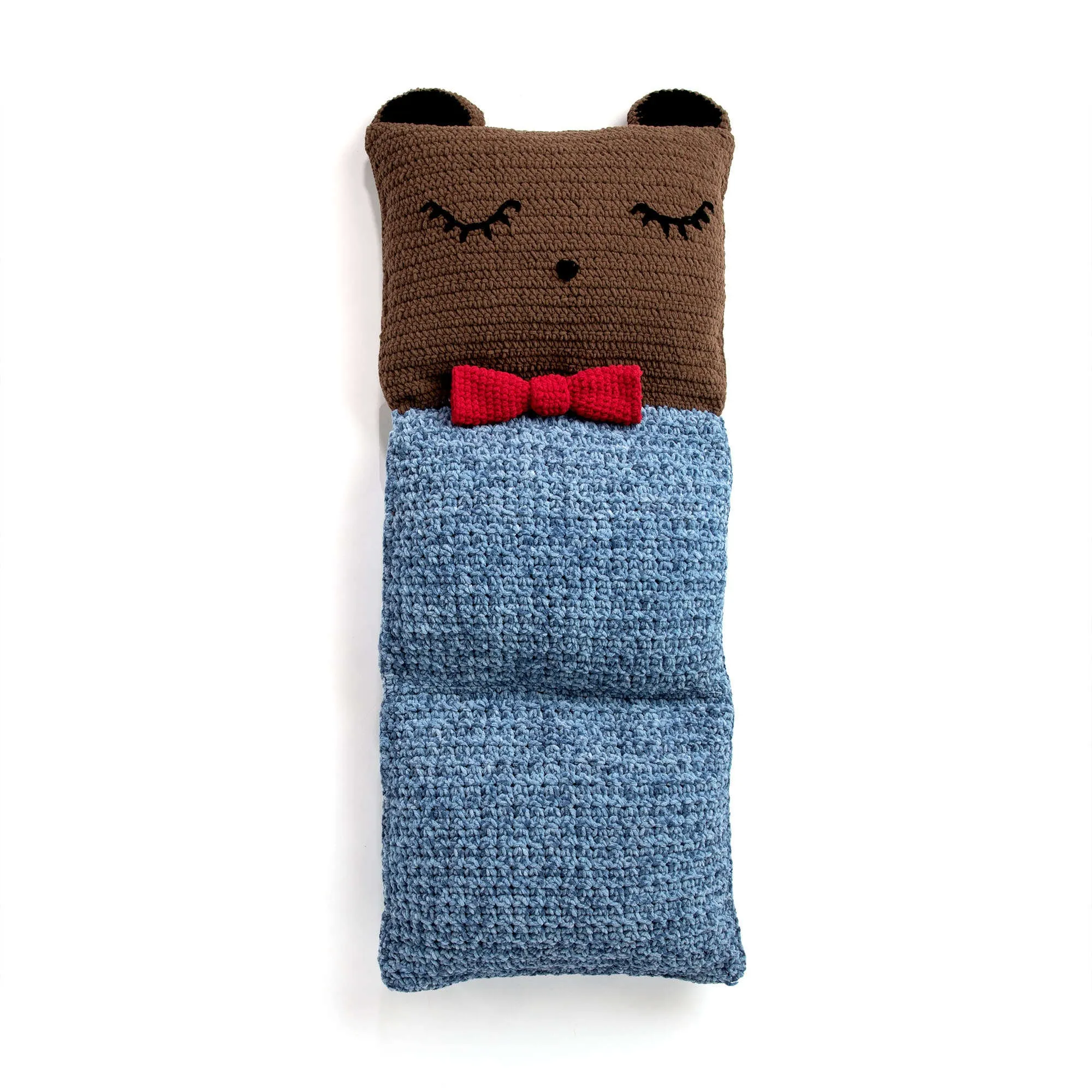 Bernat Bear-y Comfy Crochet Floor Pillow