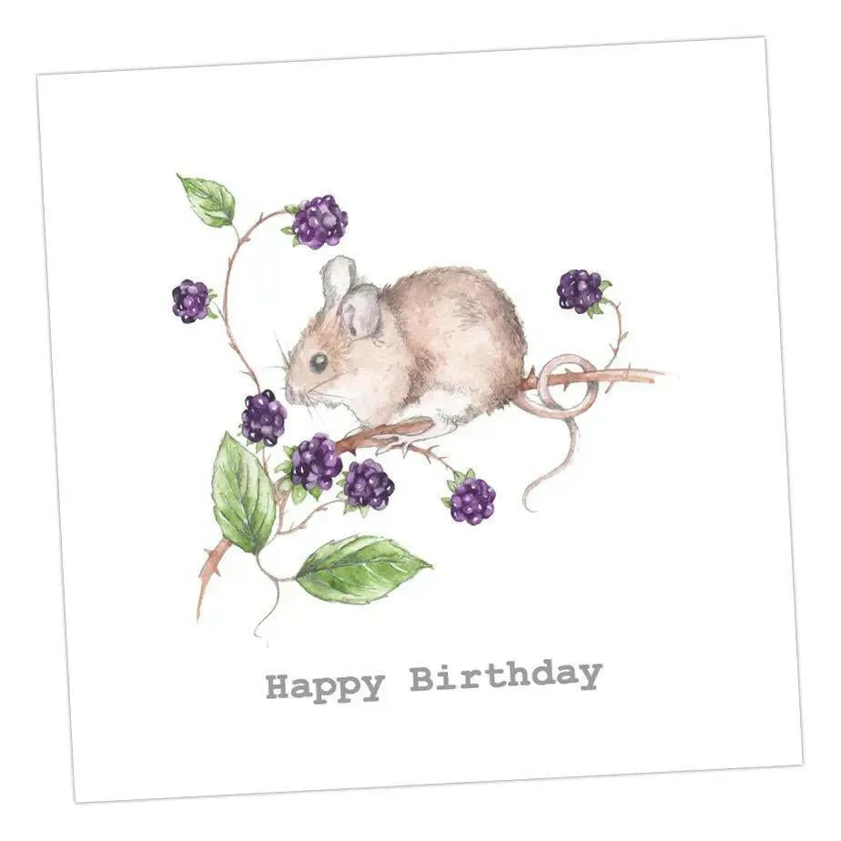 Berry Happy Birthday Card