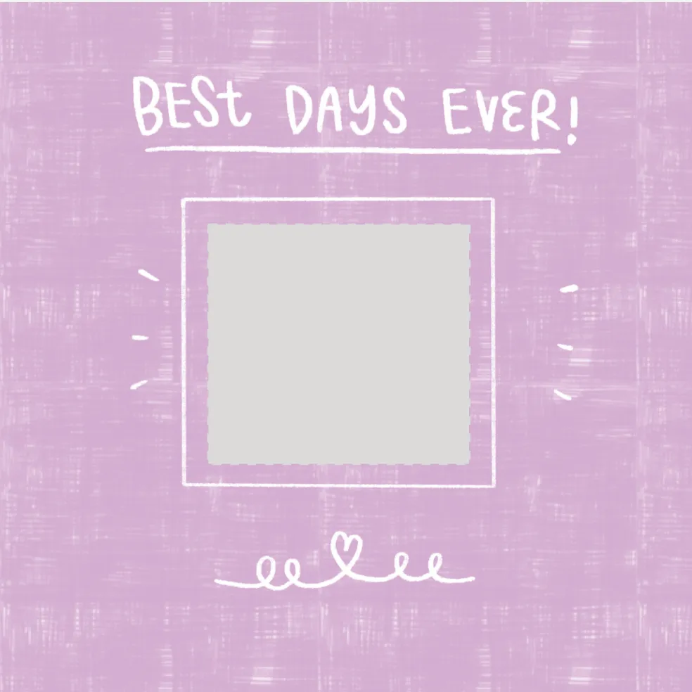 Best Days Ever - Purple - Medium