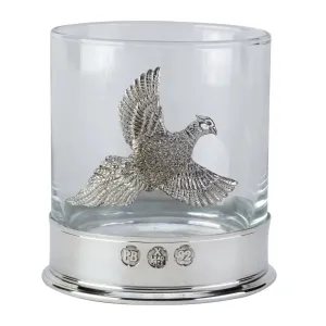 Bisley Flying Pheasant Whisky Glass