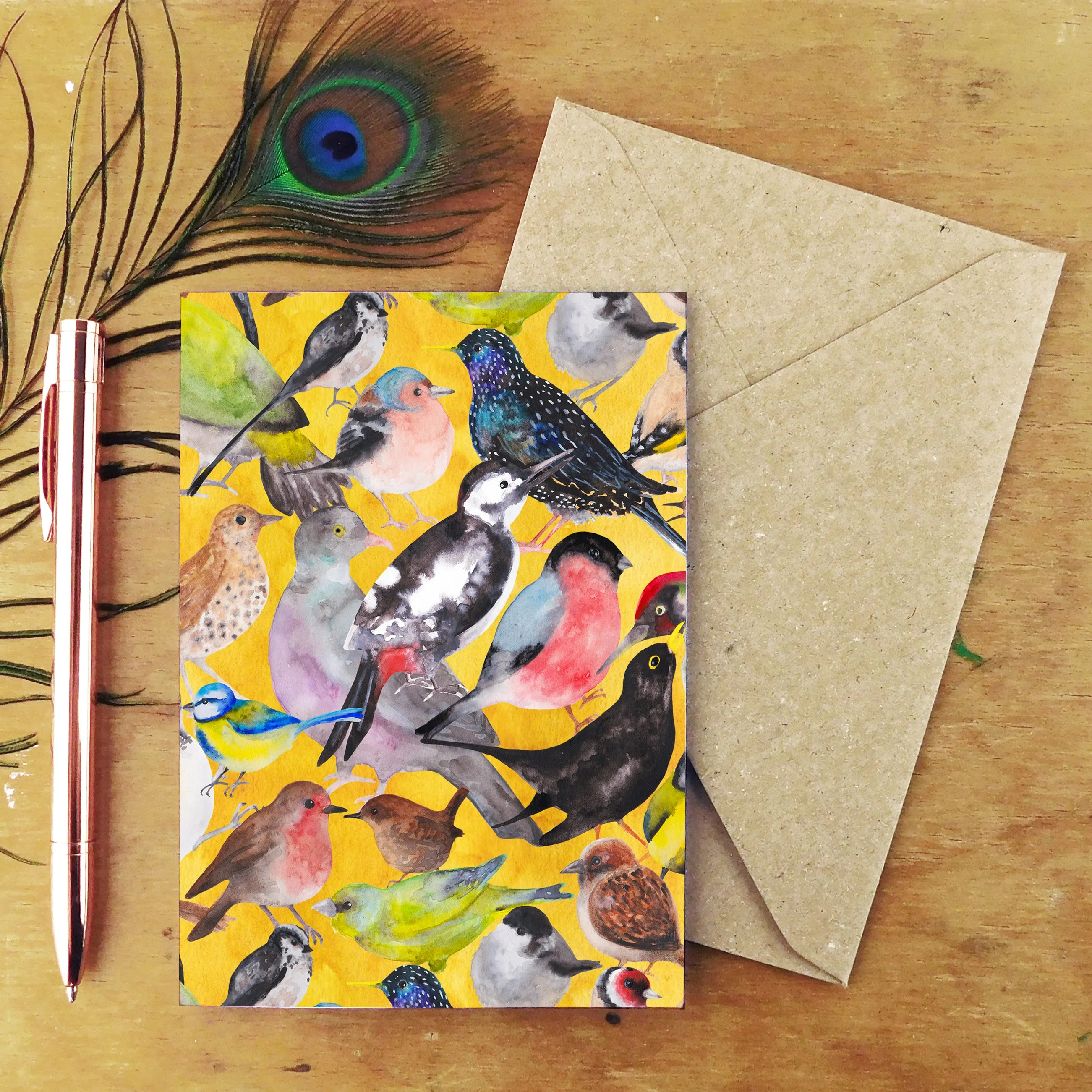 British Birds Greetings Card Pack