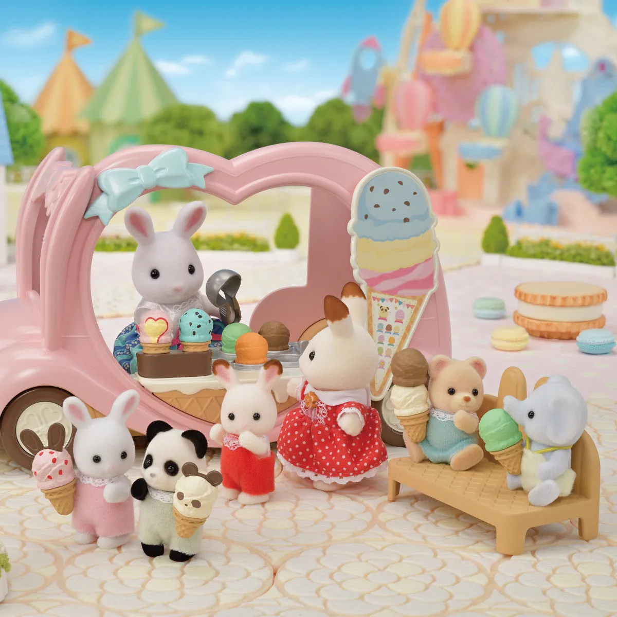 Calico Critters Ice Cream Van