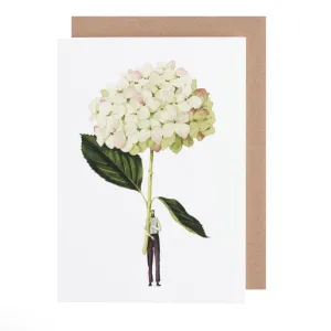 Card | Laura Stoddart Green Hydrangea