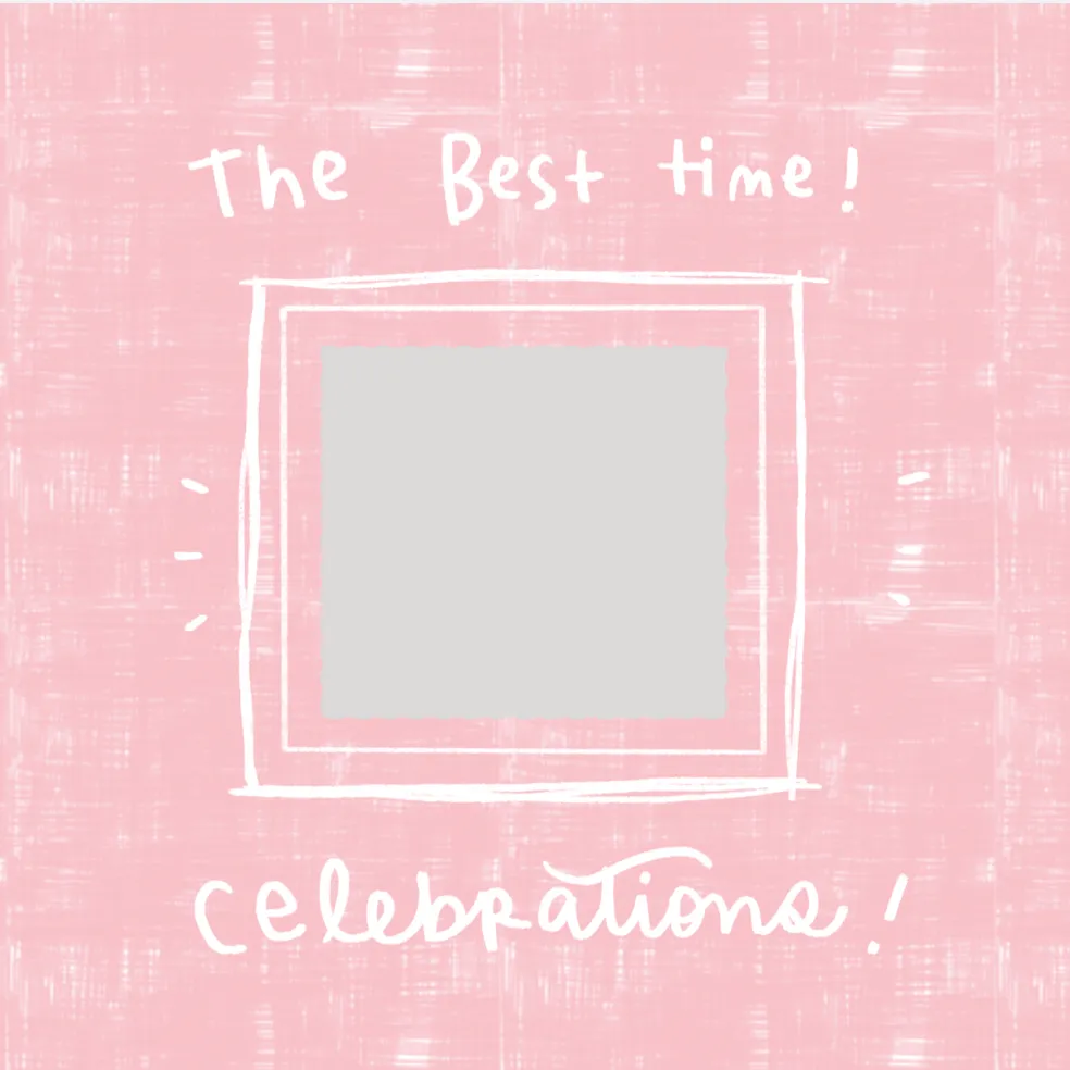 Celebrations - Pink - Medium