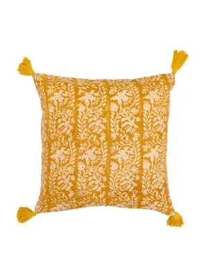 Cholla Ocher Decorative Pillow Cover