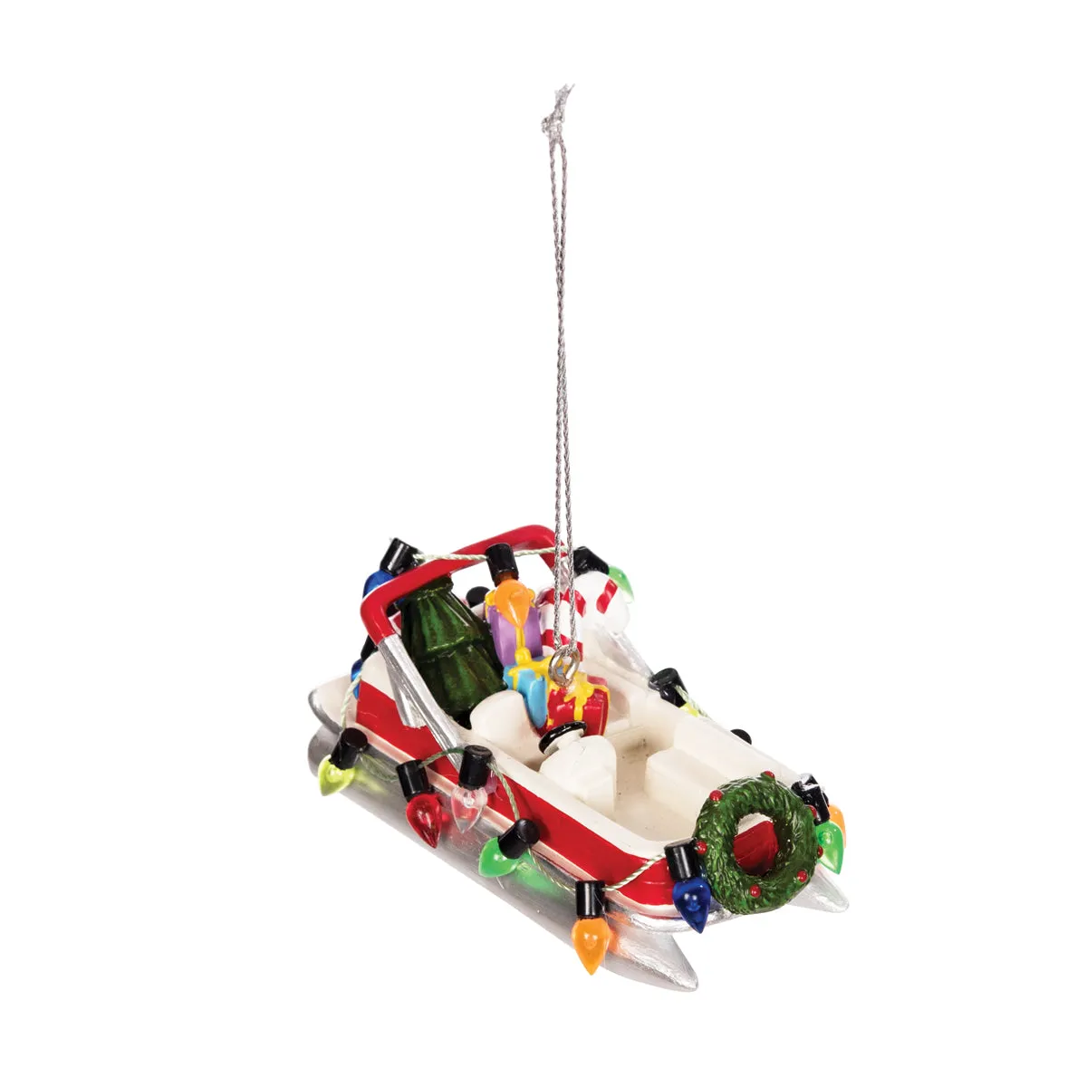 Christmas Boat Ornament