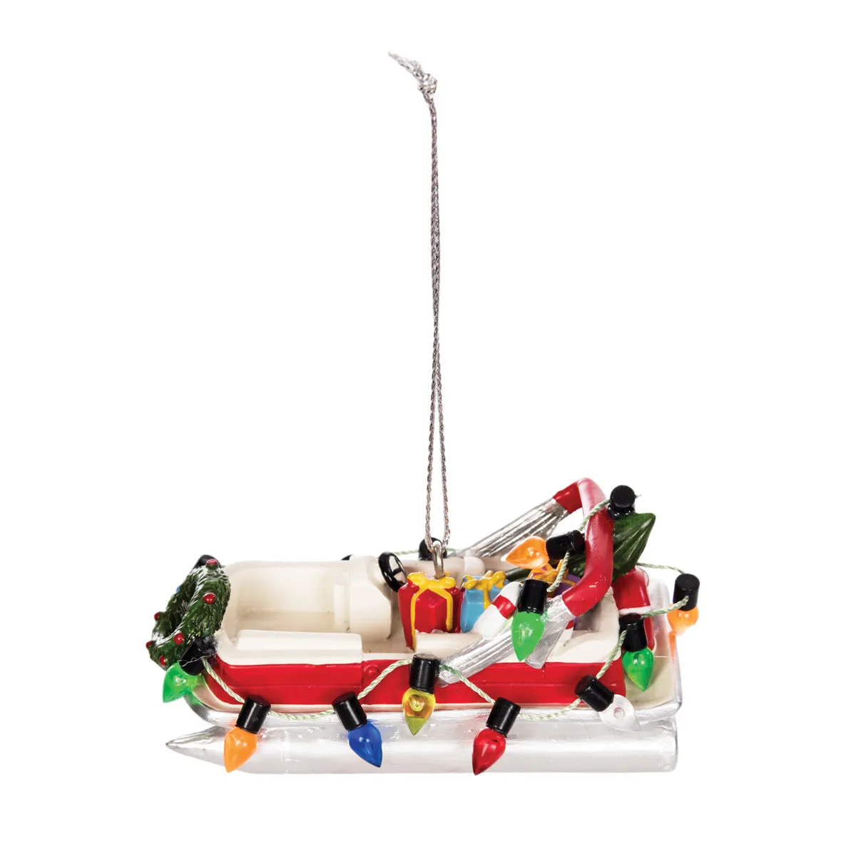 Christmas Boat Ornament