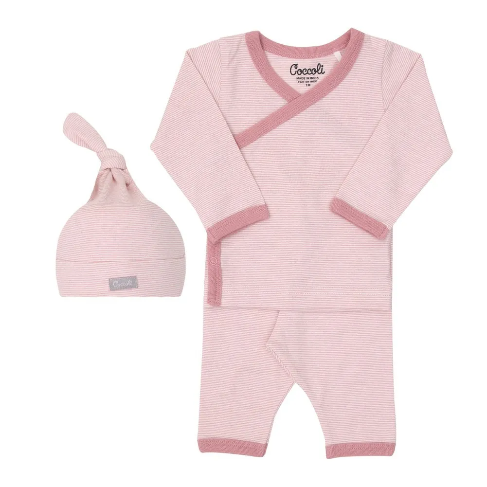 Coccoli Organic Cotton Jersey Take Me Home Layette Set