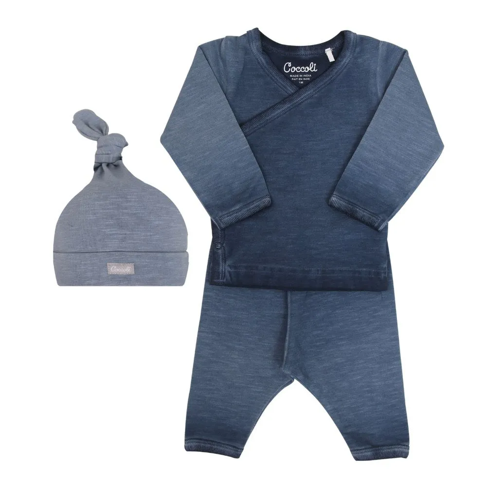 Coccoli Organic Cotton Jersey Take Me Home Layette Set