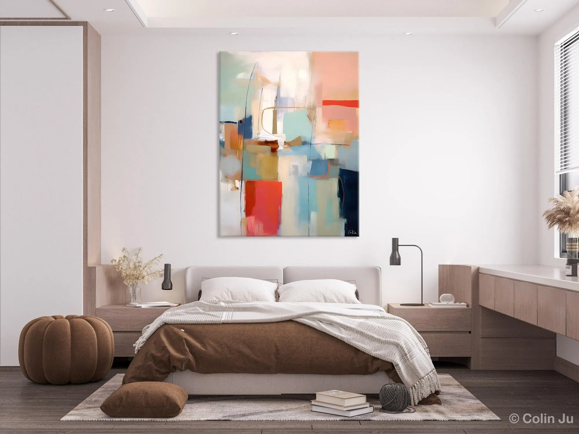 Contemporary Acrylic Painting on Canvas, Large Wall Art Painting for Living Room, Original Canvas Art, Modern Abstract Wall Paintings