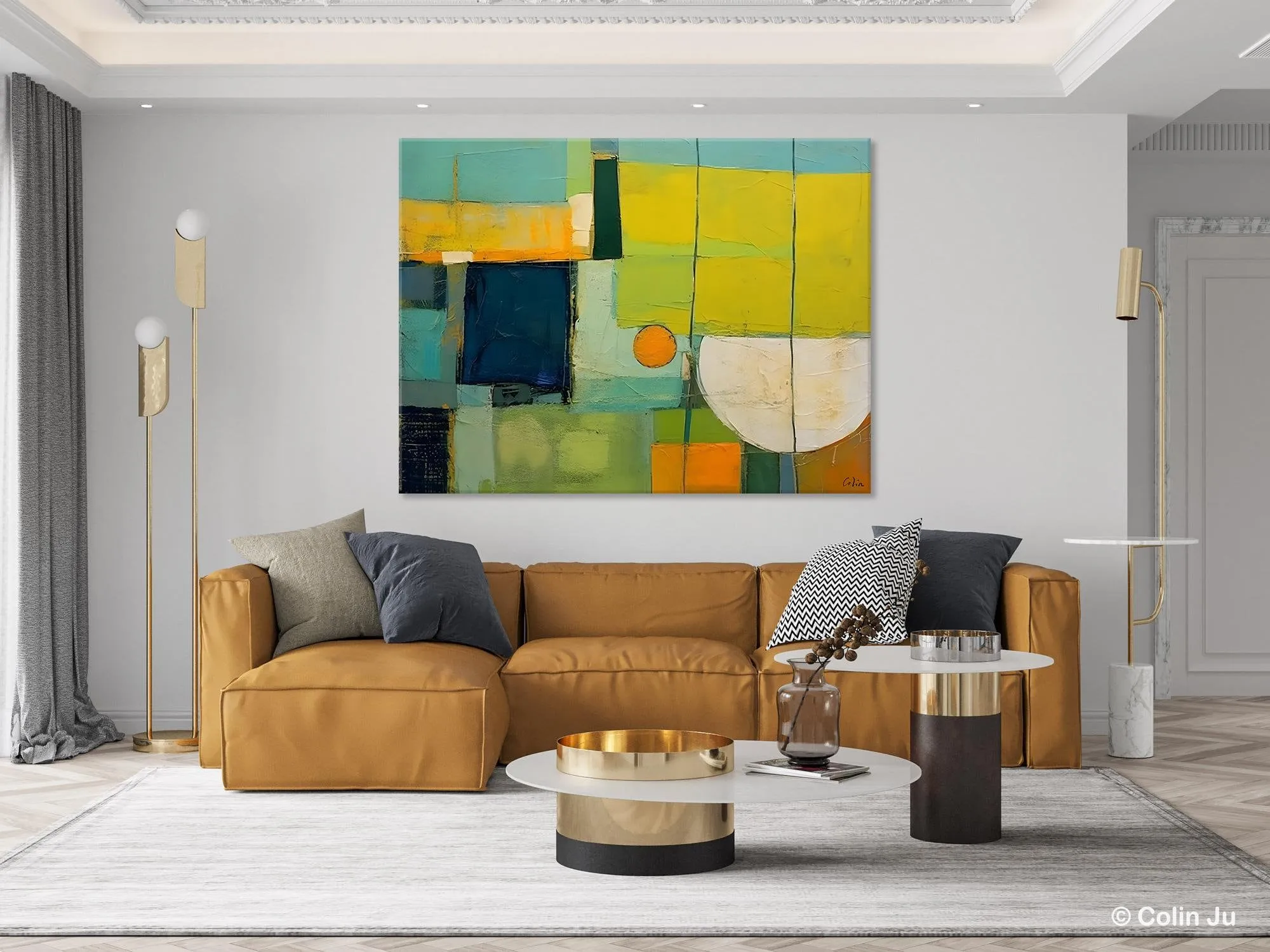 Contemporary Acrylic Paintings, Hand Painted Original Canvas Wall Art, Large Canvas Art Painting for Bedroom, Huge Modern Abstract Paintings