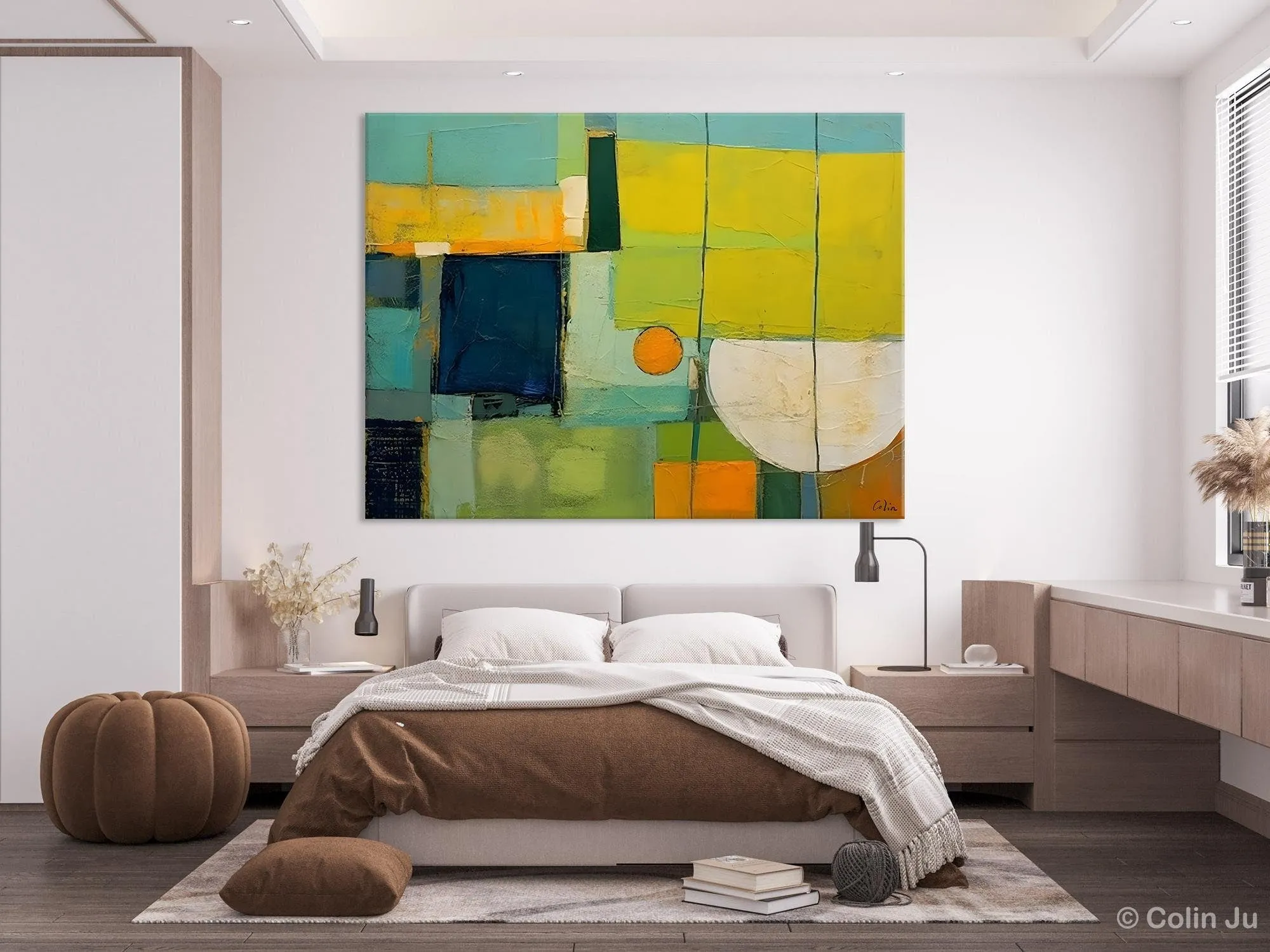 Contemporary Acrylic Paintings, Hand Painted Original Canvas Wall Art, Large Canvas Art Painting for Bedroom, Huge Modern Abstract Paintings