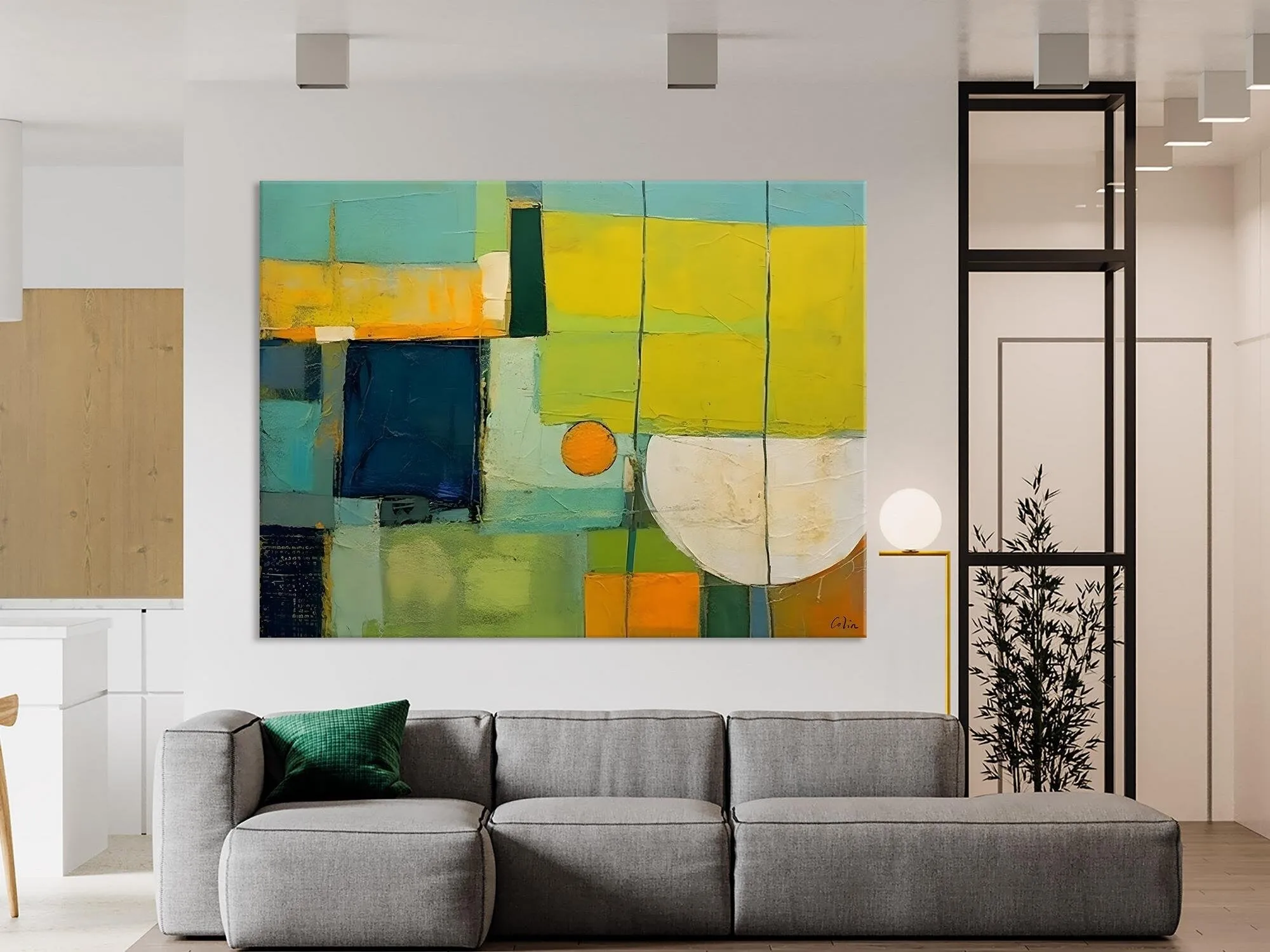 Contemporary Acrylic Paintings, Hand Painted Original Canvas Wall Art, Large Canvas Art Painting for Bedroom, Huge Modern Abstract Paintings