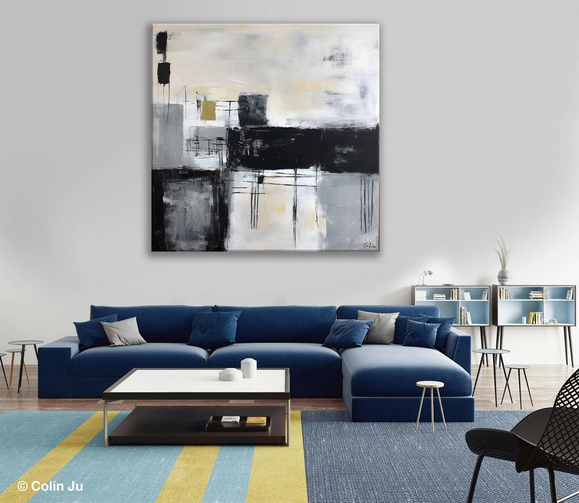 Contemporary Canvas Art for Bedroom, Modern Acrylic Artwork, Original Modern Paintings, Heavy Texture Canvas Art, Large Abstract Paintings