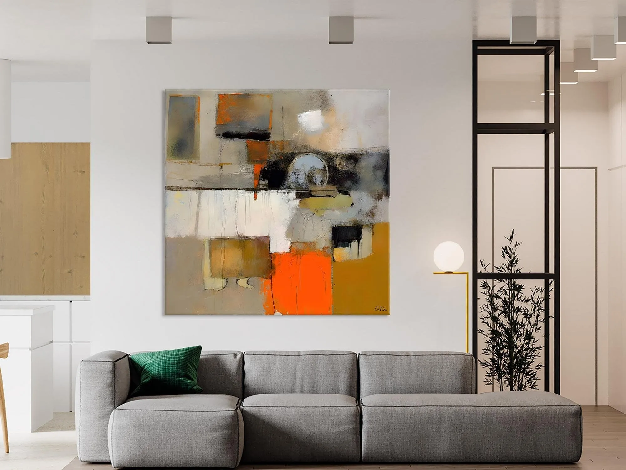 Contemporary Canvas Art, Modern Acrylic Artwork, Buy Art Paintings Online, Original Modern Paintings, Large Abstract Painting for Bedroom