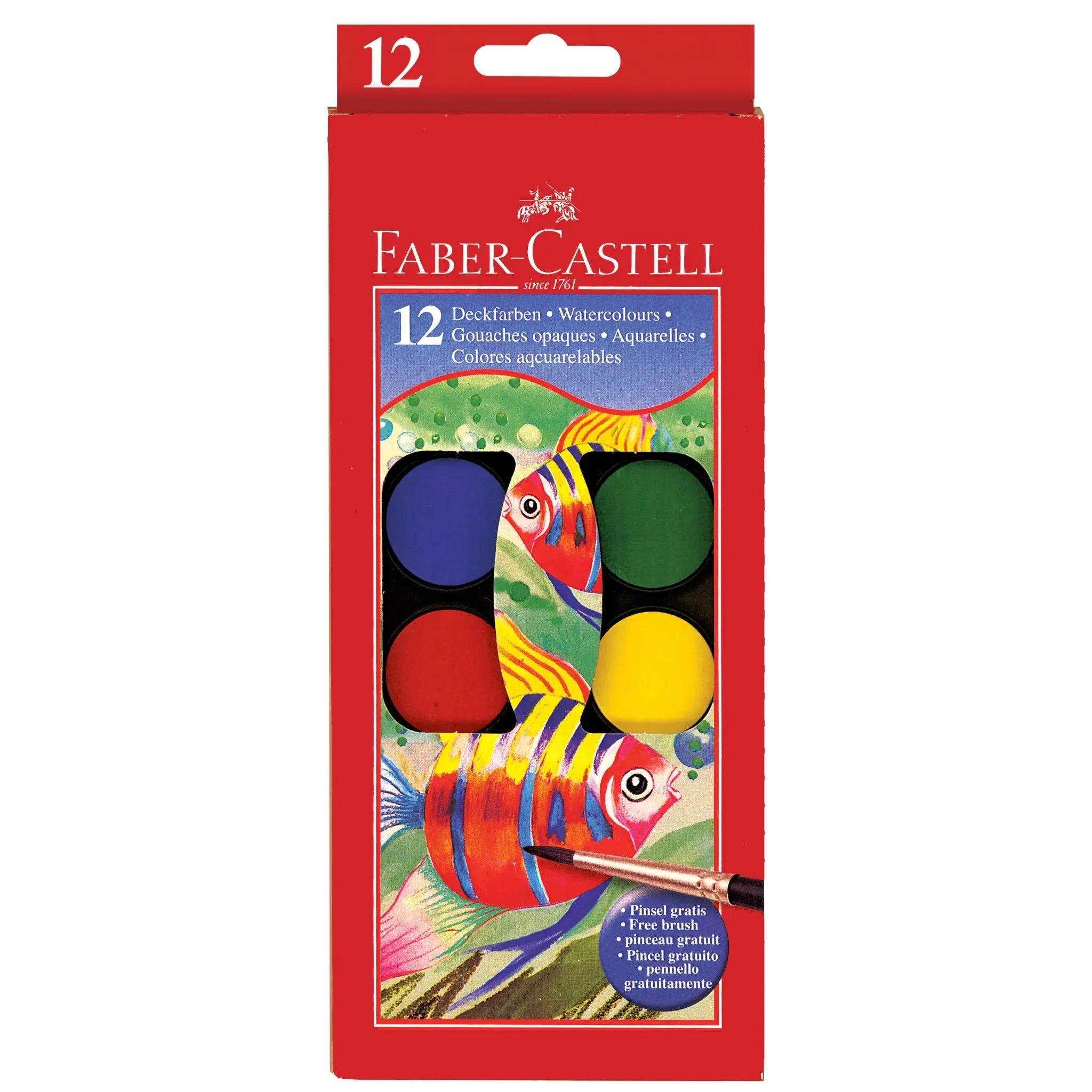 Creativity for Kids 125012 - 12ct watercolor Paint Cake Set