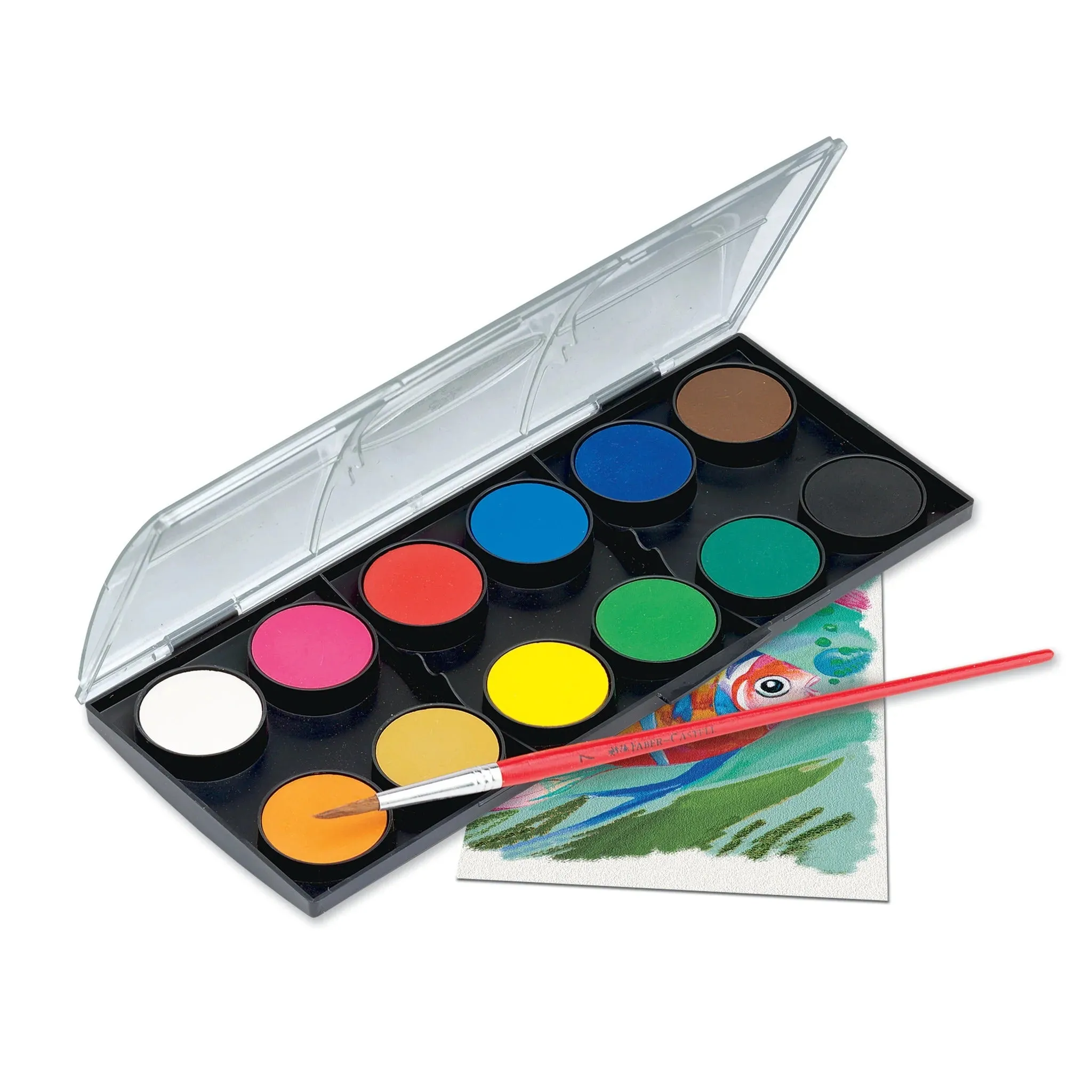 Creativity for Kids 125012 - 12ct watercolor Paint Cake Set