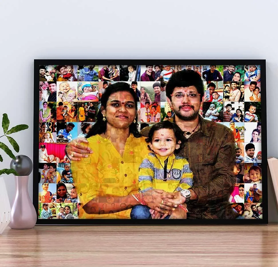 Customized Mosaic Photo Frame