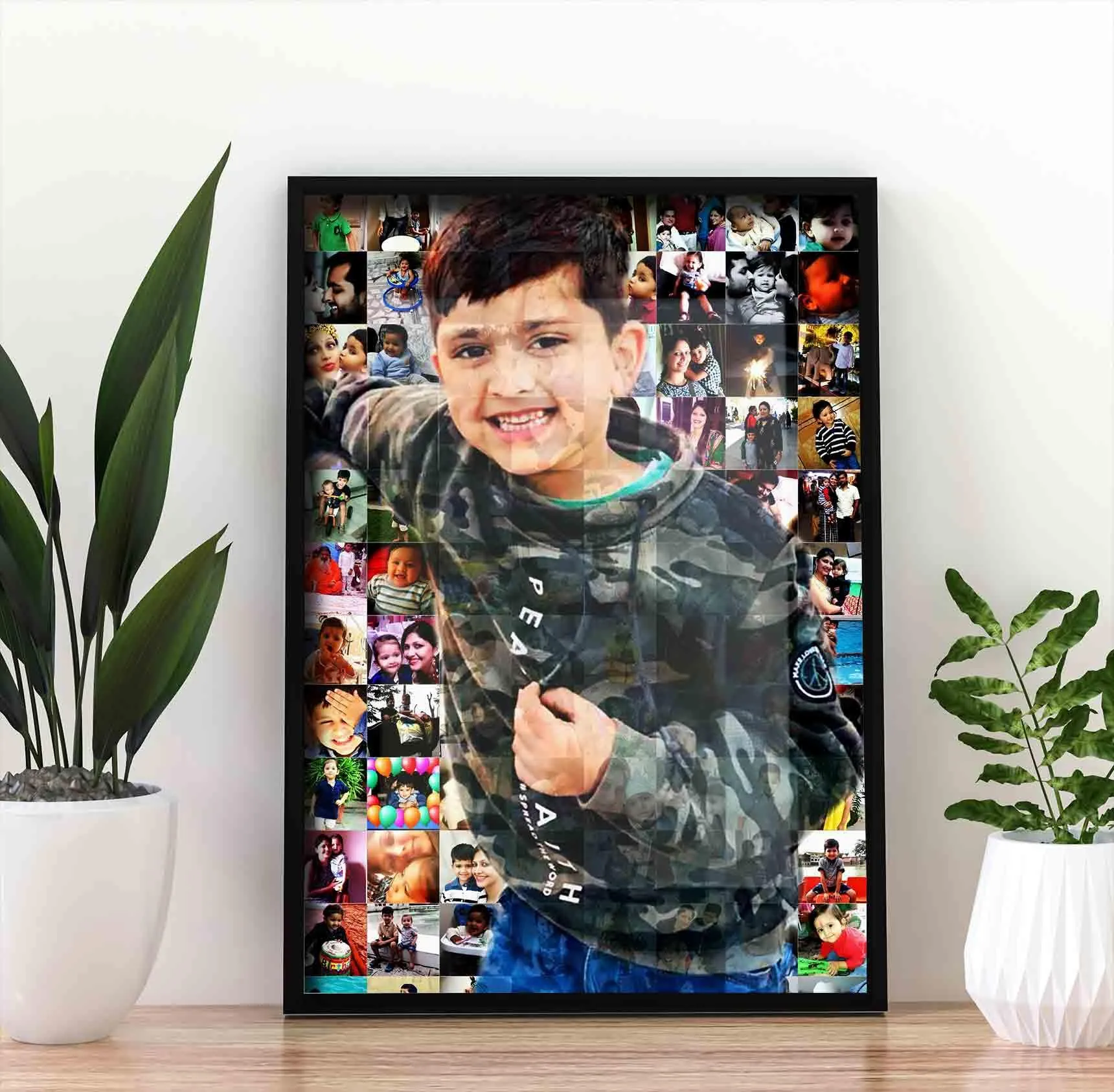 Customized Mosaic Photo Frame