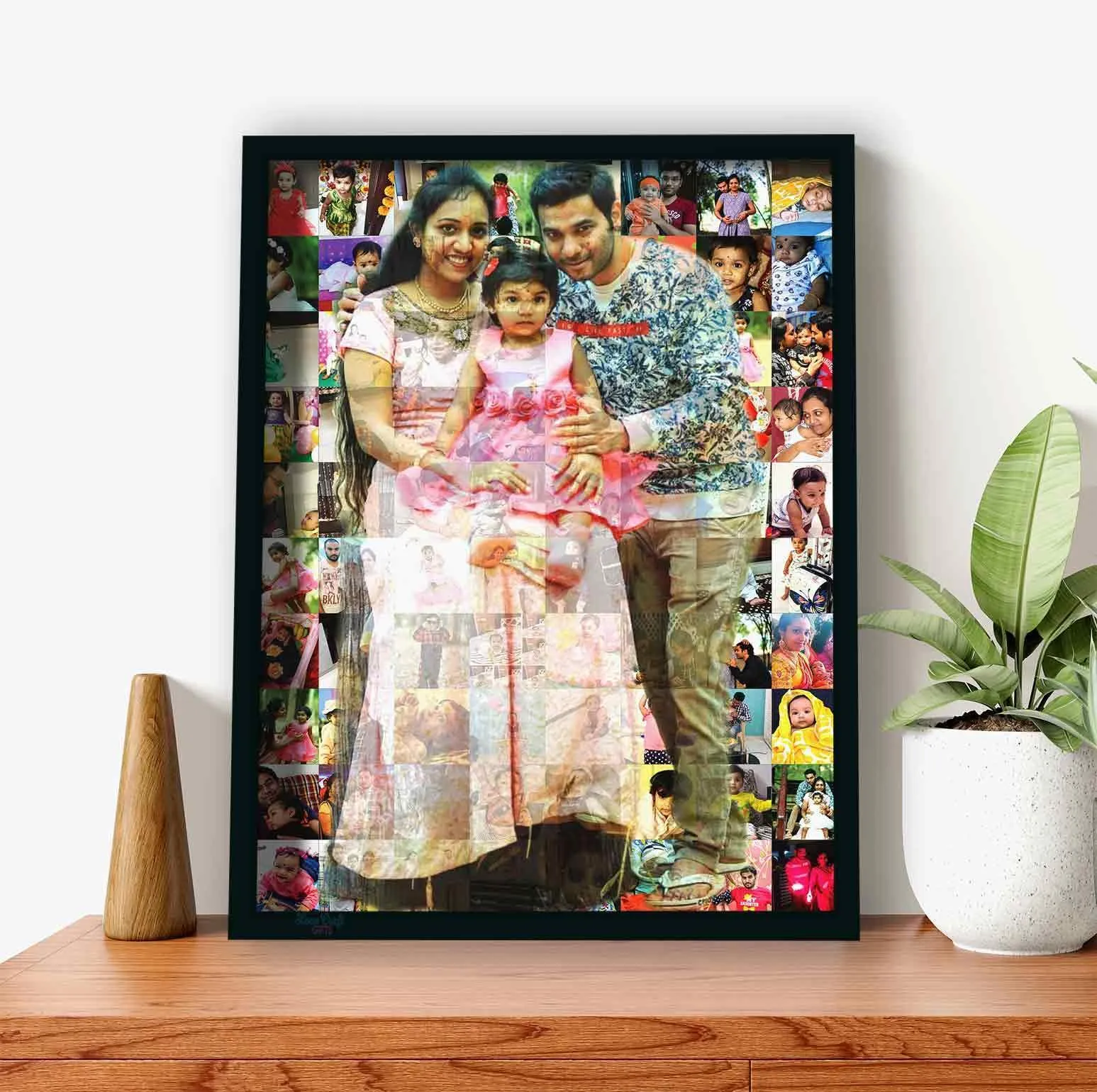 Customized Mosaic Photo Frame