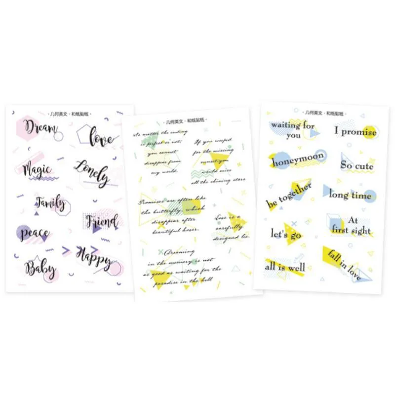 Dreamy Decorative Sticker Set