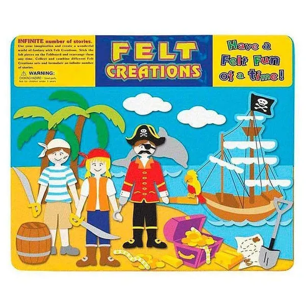 Felt Creations Pirate Ship