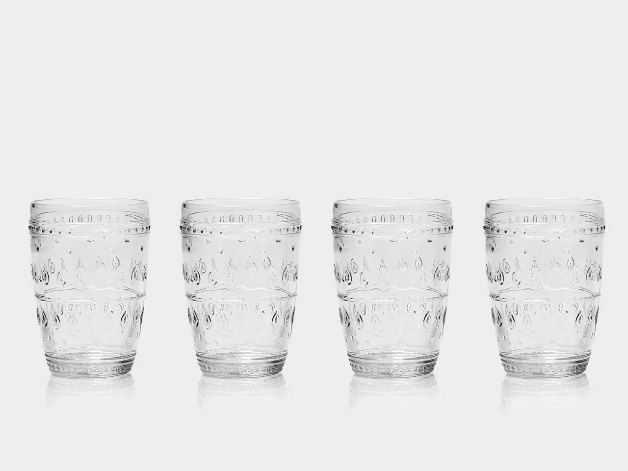 Fez Highball Glasses --Set of 4