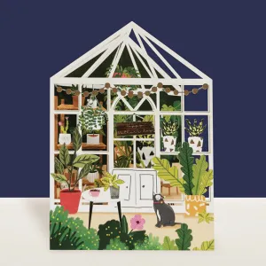 Happy Mother's Day (Glasshouse) - Pop Up Card