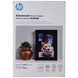 HP Advanced Photo Paper (Glossy) - 4x6-inch / 100 sheets (Q6638A)