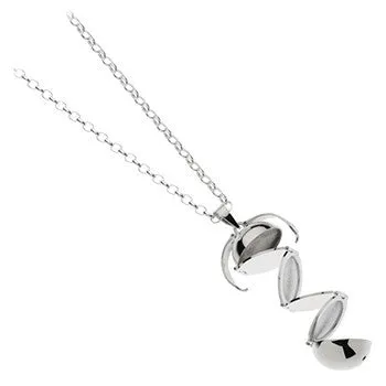 Iron Clay Gift Of Love Pendant & Chain Sterling Silver