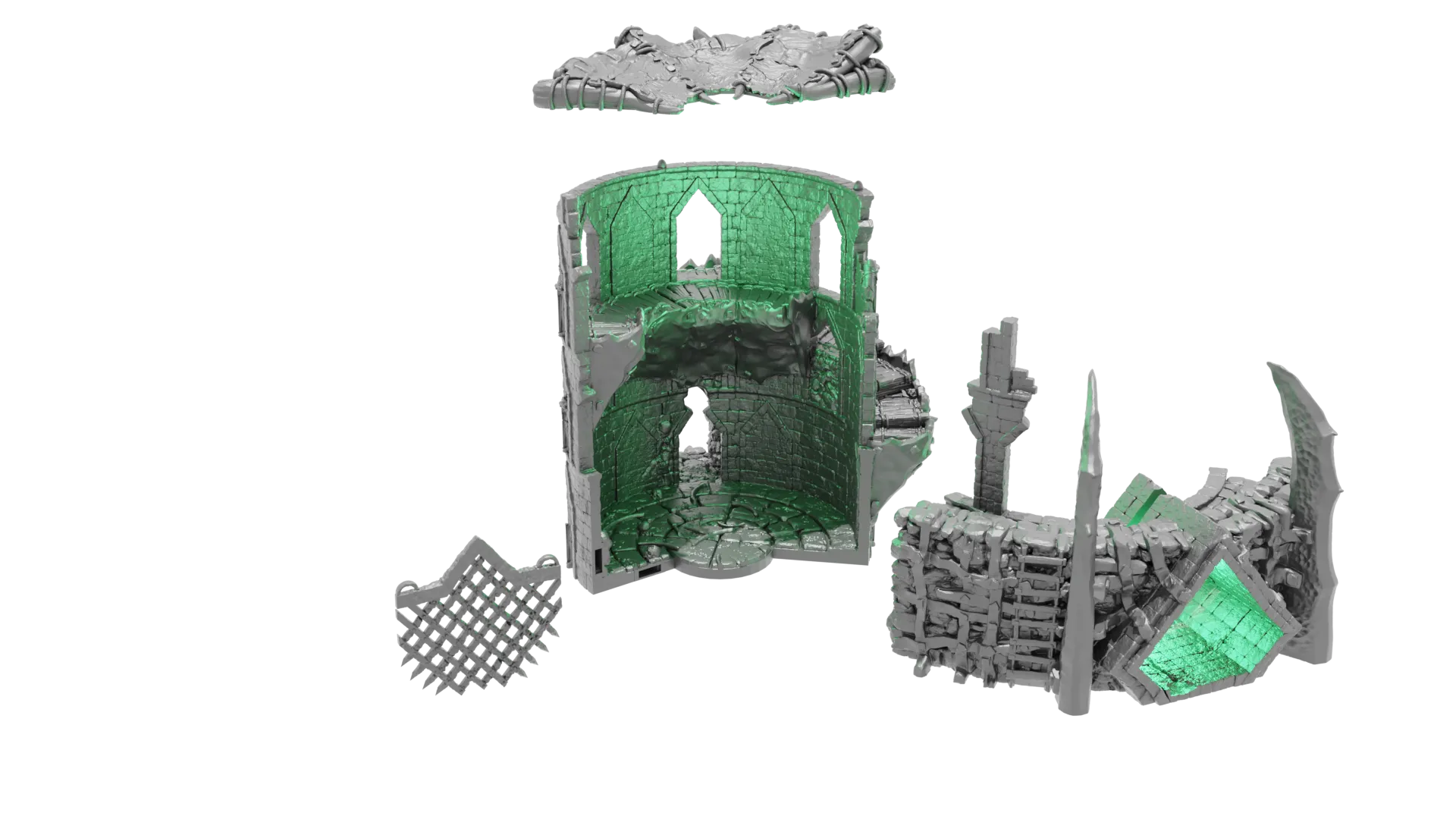 Kingdom of Azragor Orcish Arena (STL File)