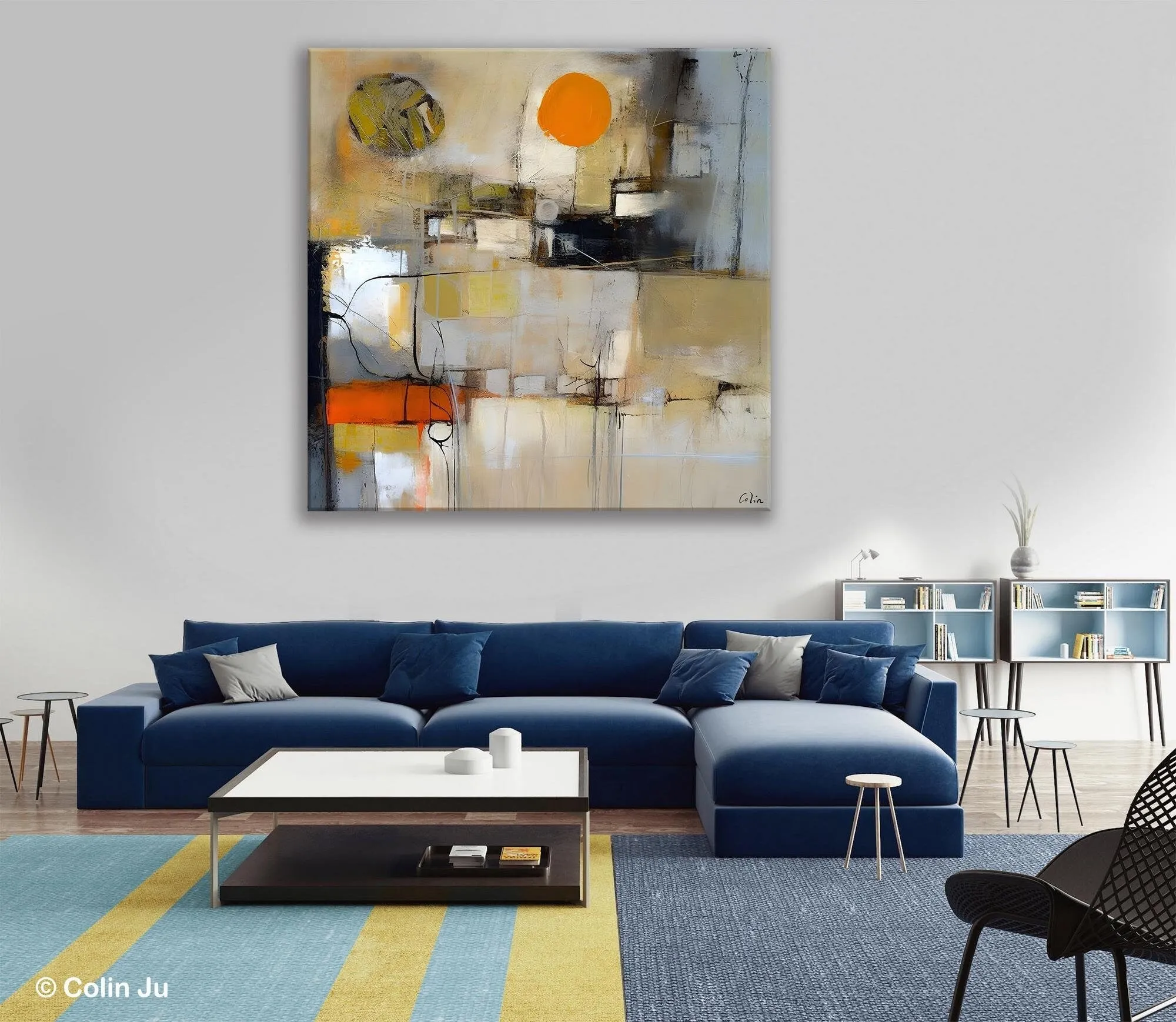 Large Abstract Art for Bedroom, Simple Modern Acrylic Art, Modern Original Abstract Art, Canvas Paintings for Sale, Contemporary Canvas Art