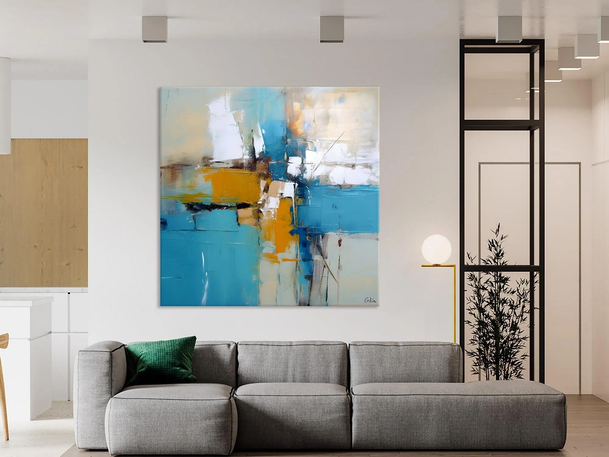 Large Abstract Painting for Bedroom, Original Modern Wall Art Paintings, Oversized Contemporary Canvas Paintings, Modern Acrylic Artwork