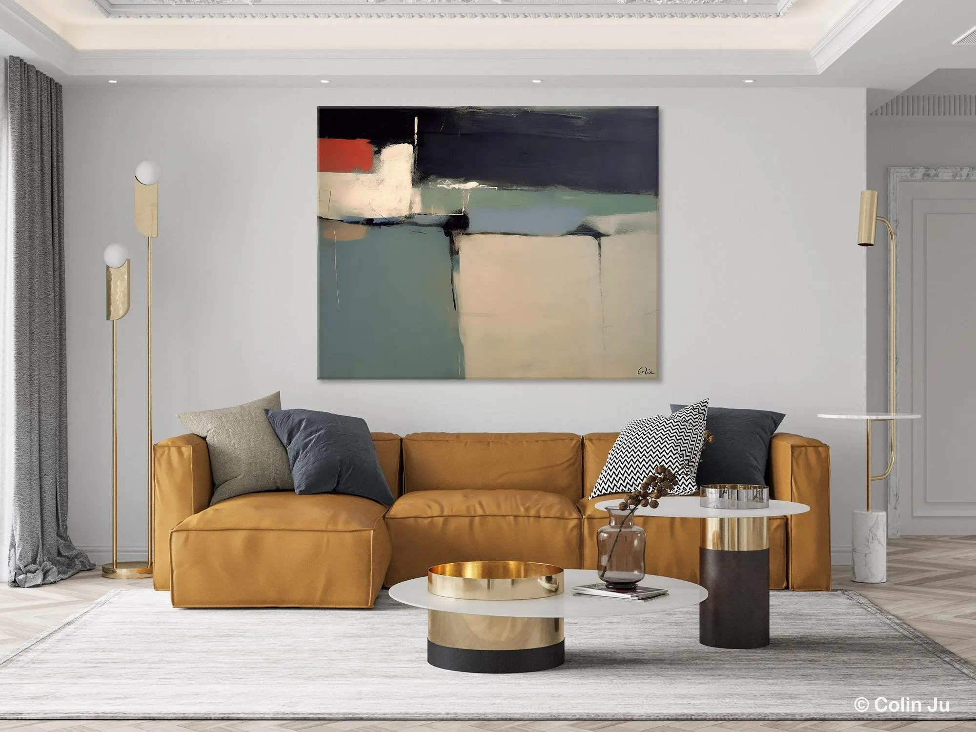 Large Acrylic Painting for Living Room, Modern Abstract Painting, Hand Painted Canvas Art, Original Abstract Art, Acrylic Painting on Canvas