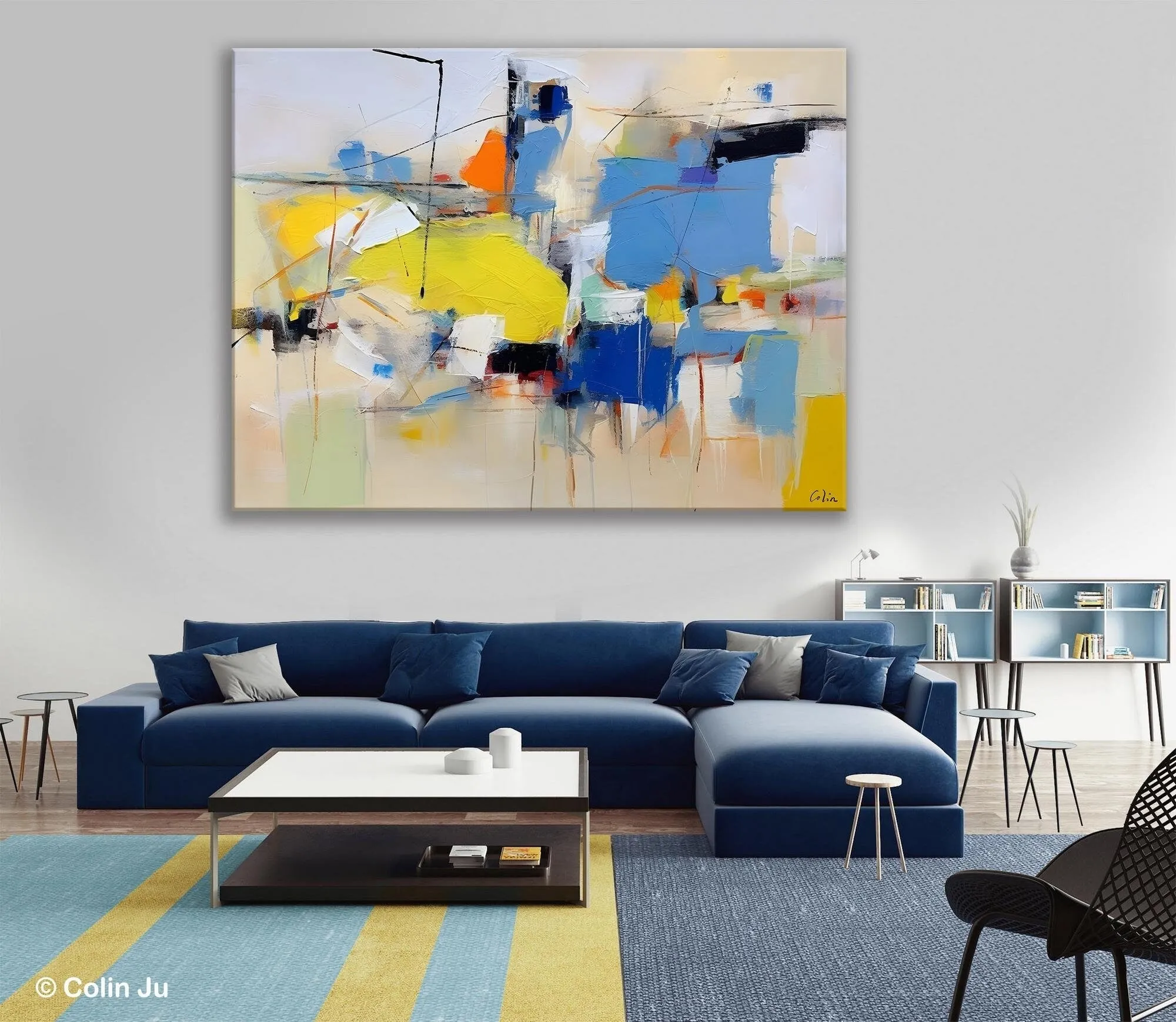 Large Canvas Art for Sale, Original Abstract Art Paintings, Hand Painted Canvas Art, Acrylic Painting on Canvas, Large Painting for Bedroom