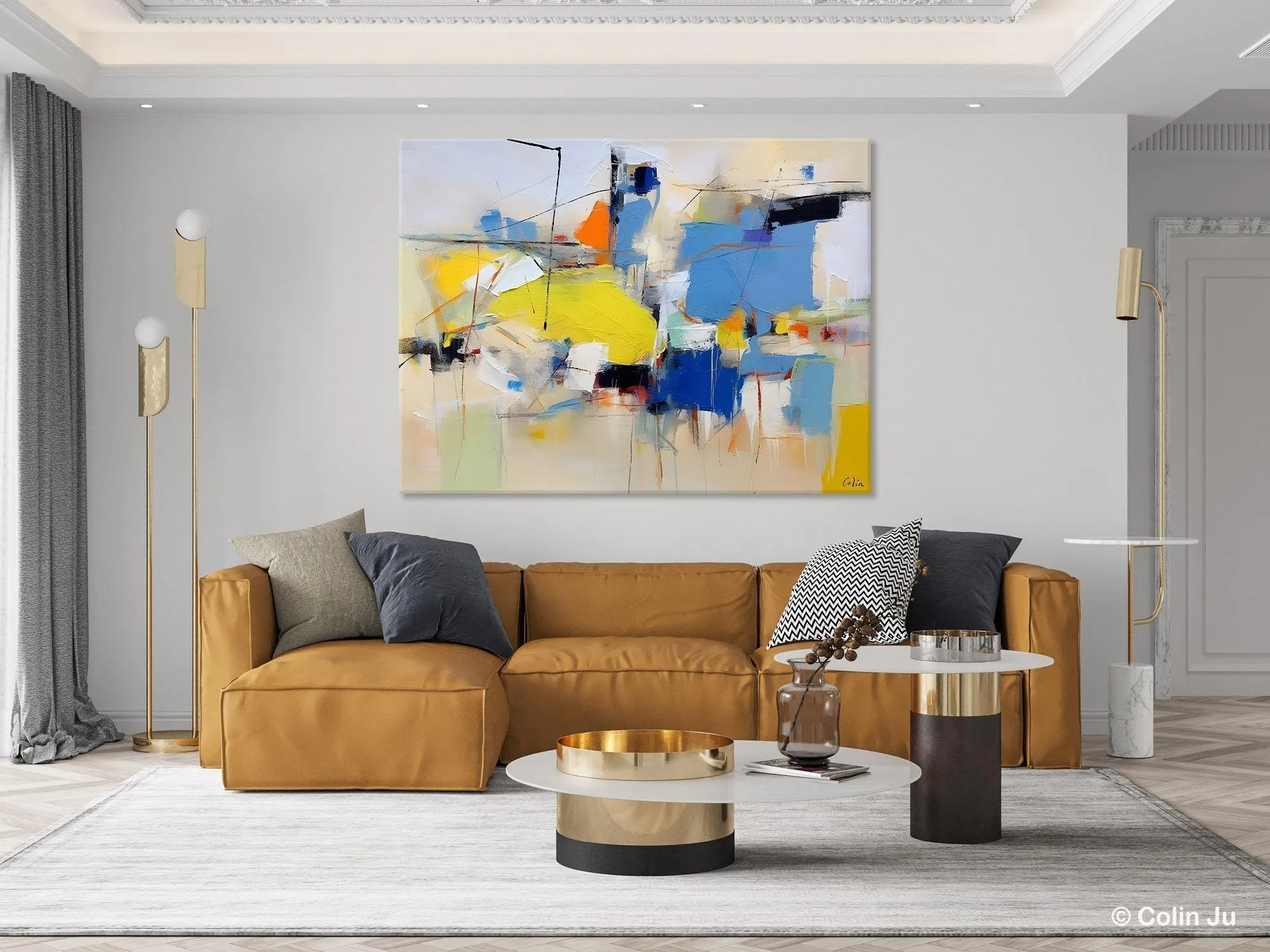 Large Canvas Art for Sale, Original Abstract Art Paintings, Hand Painted Canvas Art, Acrylic Painting on Canvas, Large Painting for Bedroom