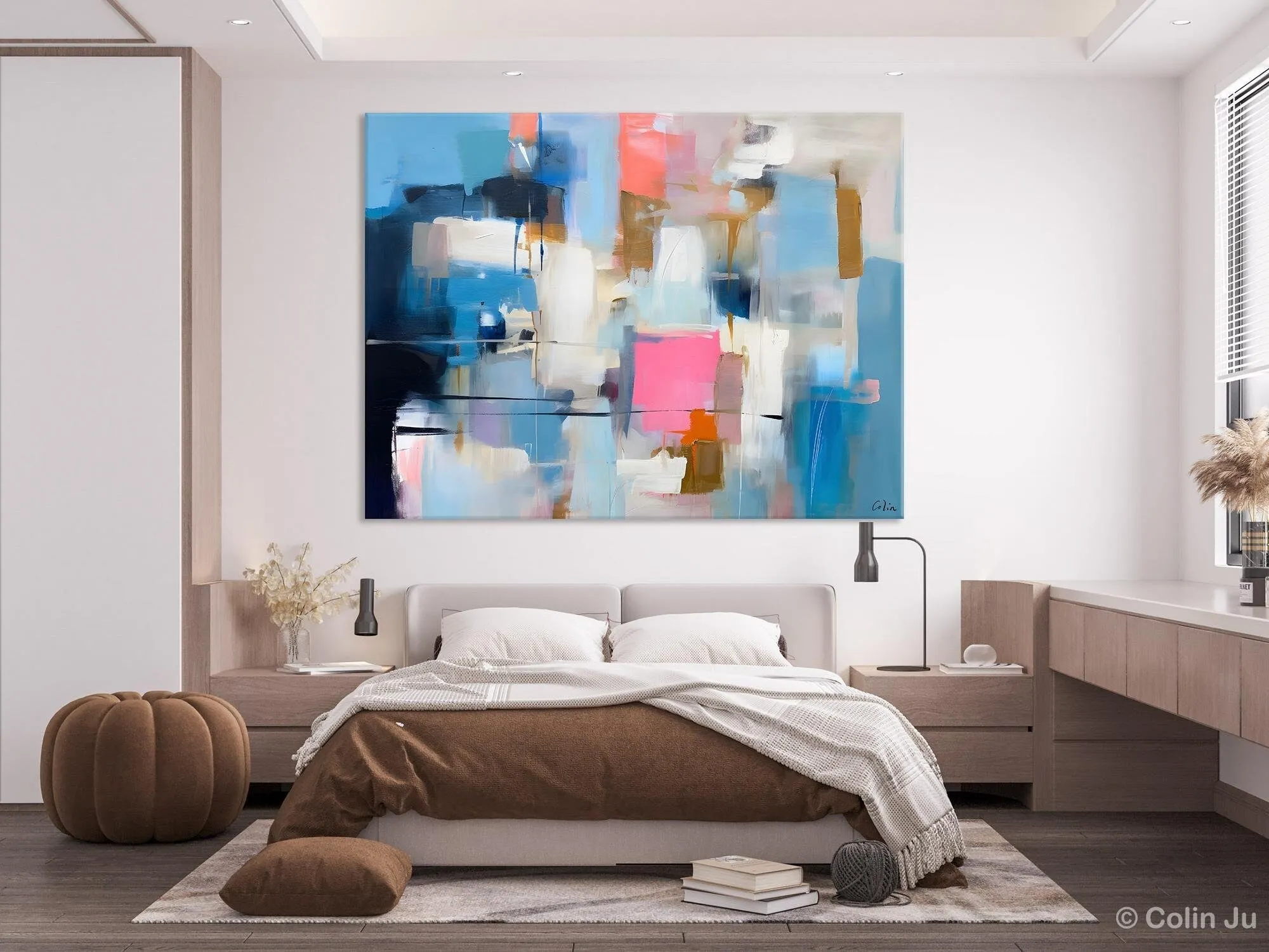 Large Wall Art Paintings, Simple Canvas Art, Contemporary Painting on Canvas, Original Canvas Wall Art for sale, Simple Abstract Paintings