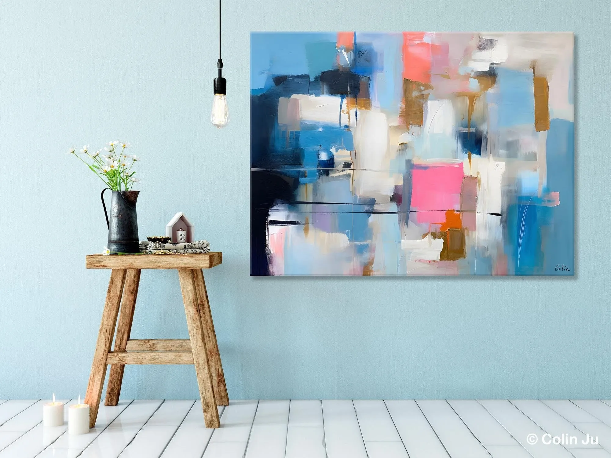 Large Wall Art Paintings, Simple Canvas Art, Contemporary Painting on Canvas, Original Canvas Wall Art for sale, Simple Abstract Paintings