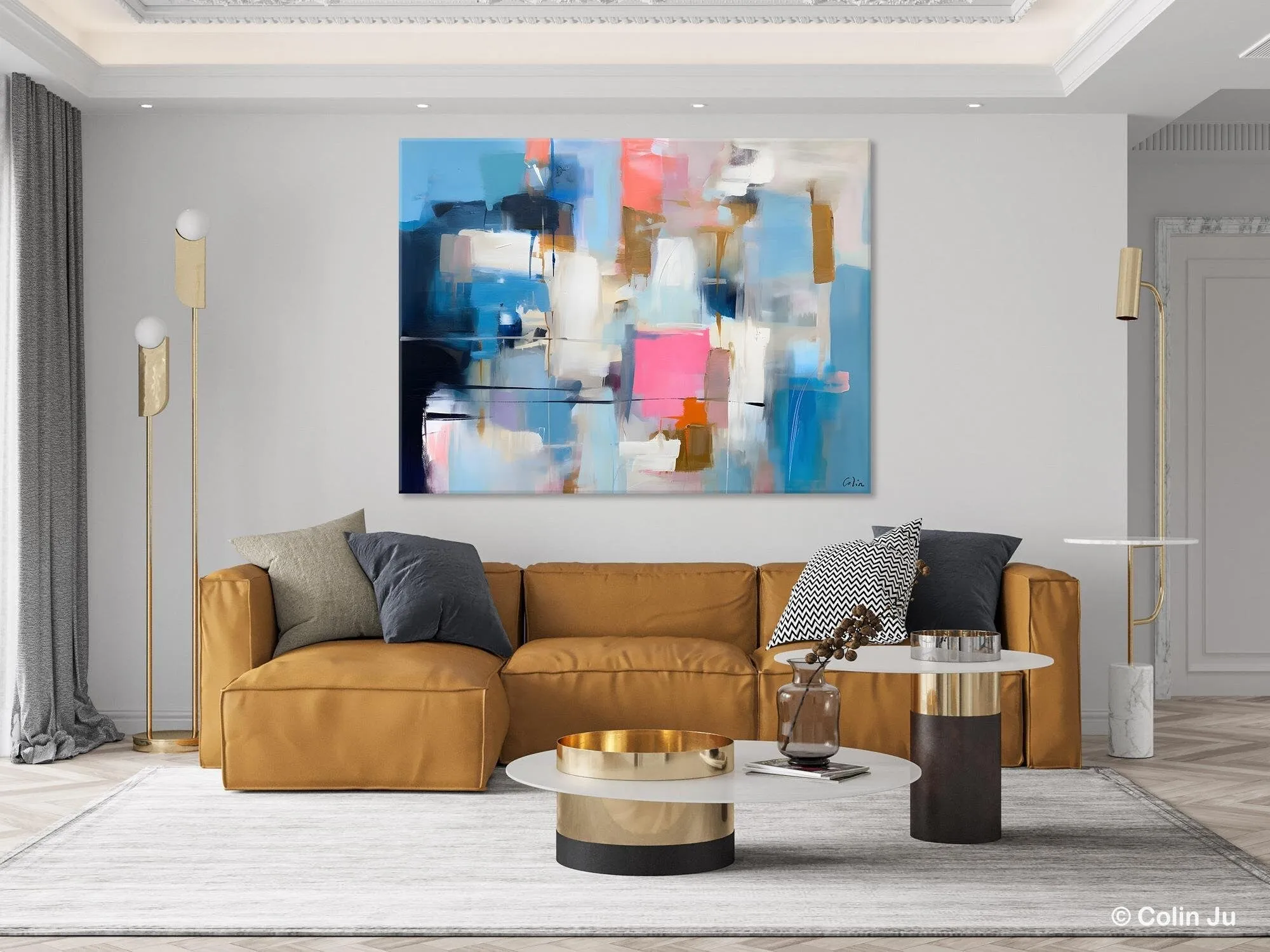 Large Wall Art Paintings, Simple Canvas Art, Contemporary Painting on Canvas, Original Canvas Wall Art for sale, Simple Abstract Paintings