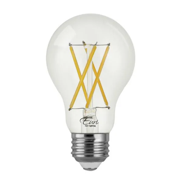 LED Filament Light Bulb - A19 - 60W Equal - 2700K - 6 Pack