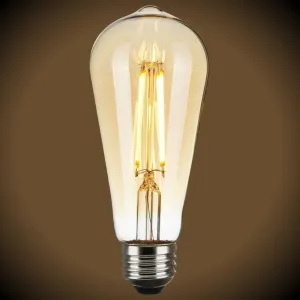 LED Filament ST19 Vintage Bulb - 4.5 Watt - 40 Watt Equal - Dimmable