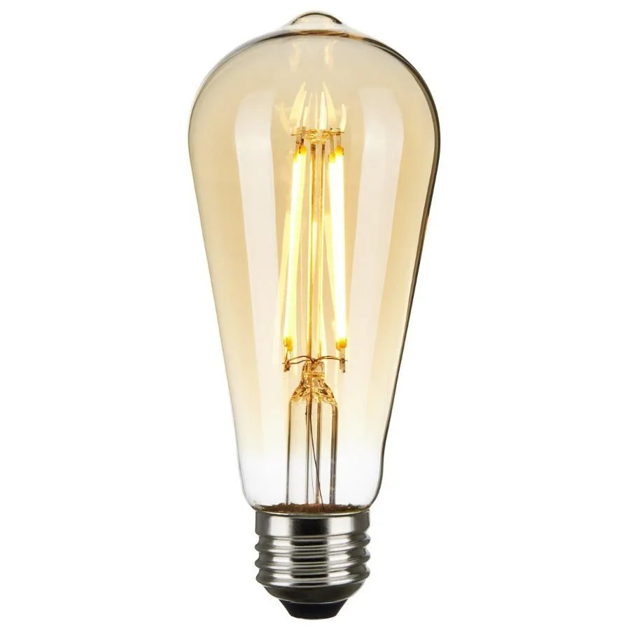 LED Filament ST19 Vintage Bulb - 4.5 Watt - 40 Watt Equal - Dimmable